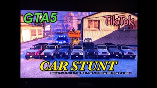 【GTA5】『TikTok』グラセフでカースタントしてみました！(CAR STUNT)