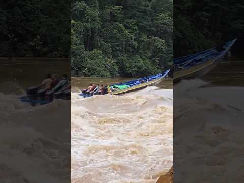 Extreme River Crossing! Engine (5) Power vs Heavy Rapids #2026 #automobile #shorts