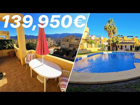 Beautiful Almería Village Duplex! Pool, Solarium & Parking | B2428