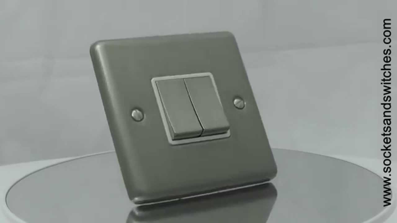 Warwick Brushed Chrome Sockets and Switches