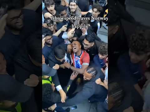 ISHOWSPEED ATTACK BY FANS IN NORWAY 🚨🚨🚨🚨#fyp #fy #popular #ishowspeed #america #norway #speed