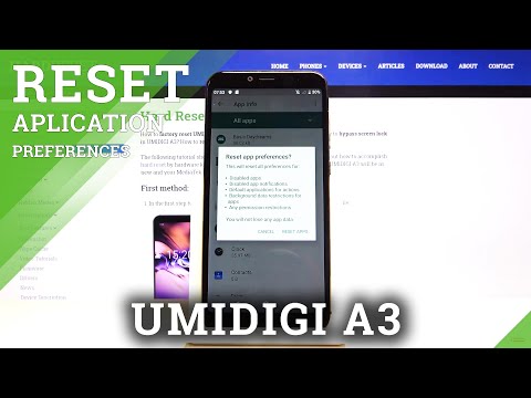How to Reset App Preferences on UMIDIGI A3 – Restore App Settings