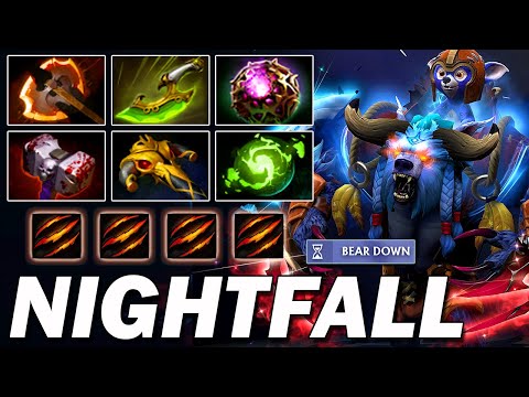 Nightfall - Ursa Warrior Carry Gameplay | Dota 2 IMMORTAL RANK!