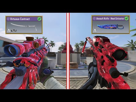 Top 6 Best Sniper & Melee Combo for Aggressive Sniping in CODM! (Season 8)