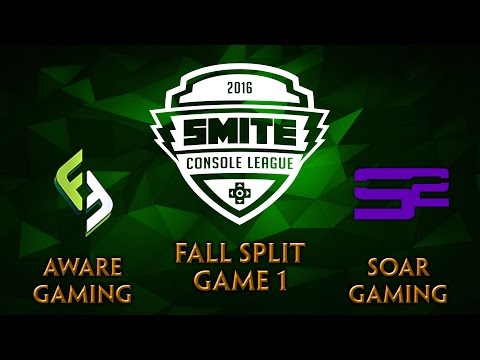 SMITE Console League NA Fall Split Week 7 - Aware Gaming vs. SoaR Gaming (Game 1)
