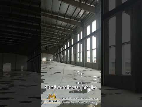 Cost-effective Prefabricated Steel Structure Warehouse #metal #steel #peb