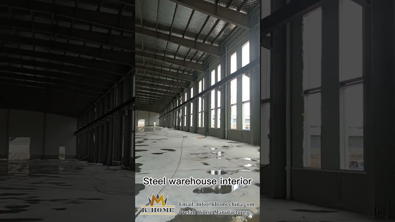 Cost-effective Prefabricated Steel Structure Warehouse #metal #steel #peb