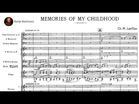 Charles Martin Loeffler - Memories of My Childhood (1924)