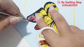 Chuyển thể sang quilling giấy xoắn bằng giấy 2mm
