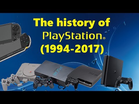 HISTORY OF SONY PLAYSTATION (1994-2017)