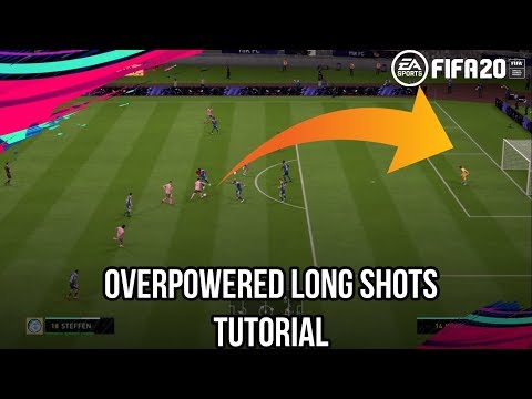 FIFA 20 OVERPOWERED LONG SHOTS TUTORIAL ! HOW TO SCORE LONG SHOTS EASILY