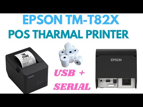 Epson tm-t82x pos printer usb