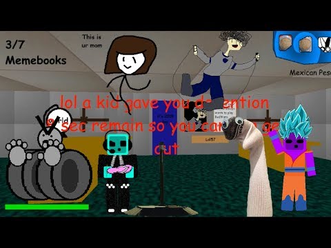 BluEsliMe32's Basics in Cringe and Sarcasm [Baldi Mod]