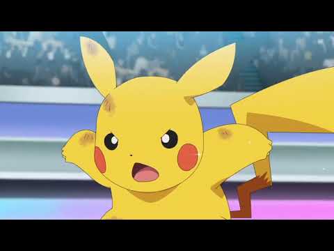ASH Z-MOVE PIKACHU Vs STEVEN MEGA METAGROSS