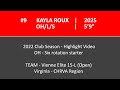 2022 - U15 (Open) Volleyball Club Season Highlights Video