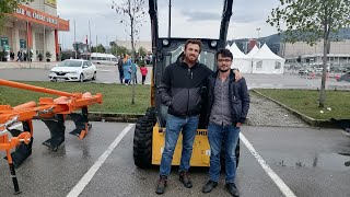 Yeni makine Newholland L215 mini yükleyici aldık