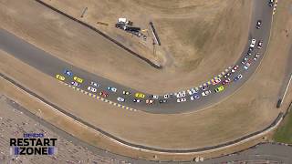 Twists and turns of every restart at Sonoma Raceway