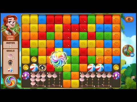 Lost Island Blast Adventure Level 1683 - NO BOOSTERS 🏝️ | SKILLGAMING ✔️