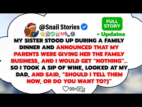 My Sister Announced That My Parents Were Giving Her The Family Business, And I Would Get “Nothing”…