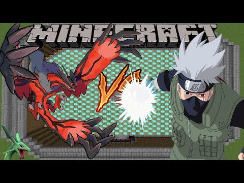 YVELTAL VS KAKASHI - PIXELMON VERSUS MODE - MINECRAFT 1.10.2 (MODDED MINI-GAME)