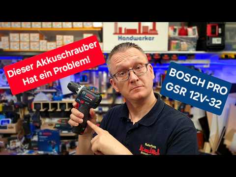 The new Bosch GSR 12V-32 - Has a problem! | RPH