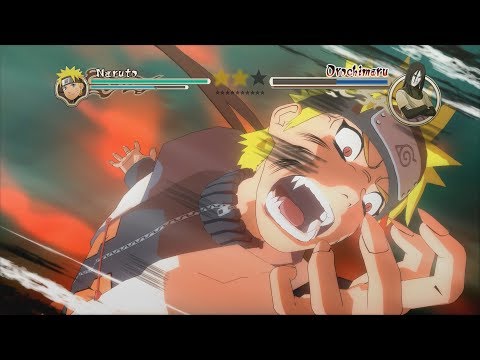 Naruto Ninja Storm 2 Trilogy PC MOD Walkthrough Part 6 60 FPS - Hokage Naruto vs Sannin Orochimaru