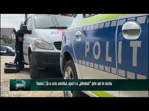 Vaslui | Și-a ucis unchiul, apoi l-a „plimbat” prin sat in sicriu