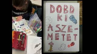 Az 5. és 6. "A" osztályok rajzórai pillanatai 2021.12.