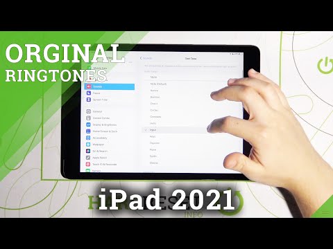 All Text Tones on iPad 2021 | Text Ringtone avaliable on iOS iPad 9th Gen