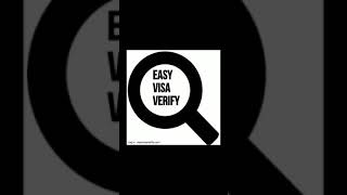 preview picture of video 'Easy Visa Verify'