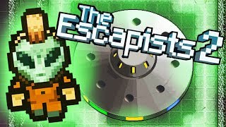 ALIEN BLITZ Escapes AREA 17! - I Am Human Escape! - The Escapists 2 Gameplay
