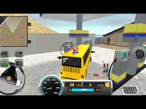 Offroad Uphill Bus Driving Sim - Best Bus Driver Simulator Game - Android Gameplay 3D Best -xNE38g