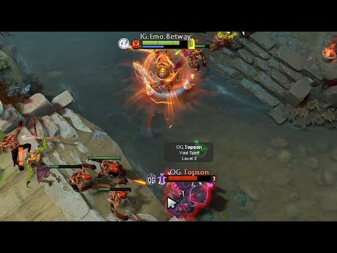Topson vs Emo 1v1 at TI10