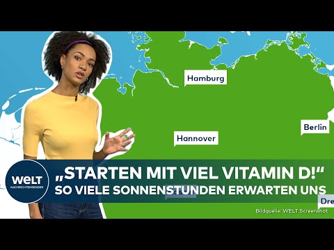 Video Thumbnail: DEUTSCHLAND: "Temperaturen auffällig mild!" Sonniger Wochenstart im ganzen Land! So wird das Wetter