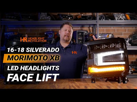 2020 Style Headlights For Your 2016 - 2018 Silverado 1500! Morimoto XB LED | Headlight Revolution
