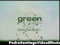 Green Is Universal Television Logo 2008 Effects