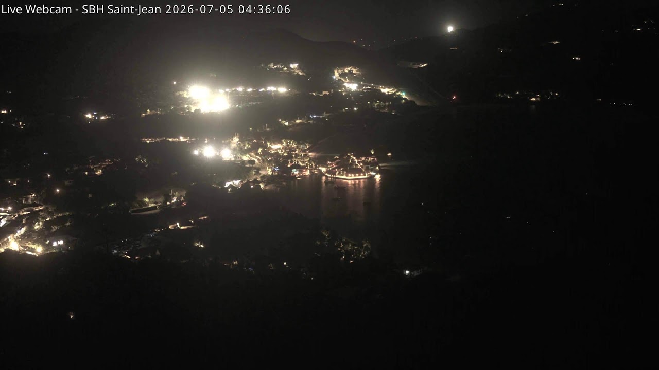 Live webcam view of Saint-Jean Bay Panorama