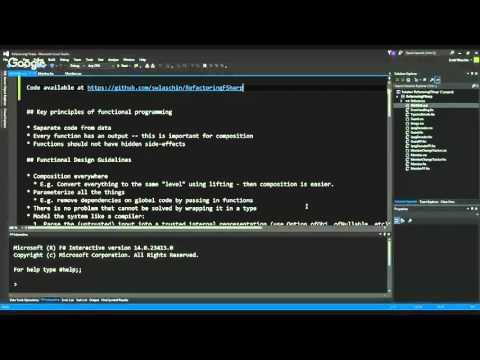Code Review/Refactor Live with Scott Wlaschin