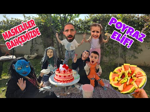 POYRAZ ELİF CADI VE ARKADAŞLARI BAHÇEMİZDE NE YAPIYOR!!!