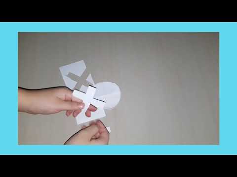 How to make a snowman bookmark.