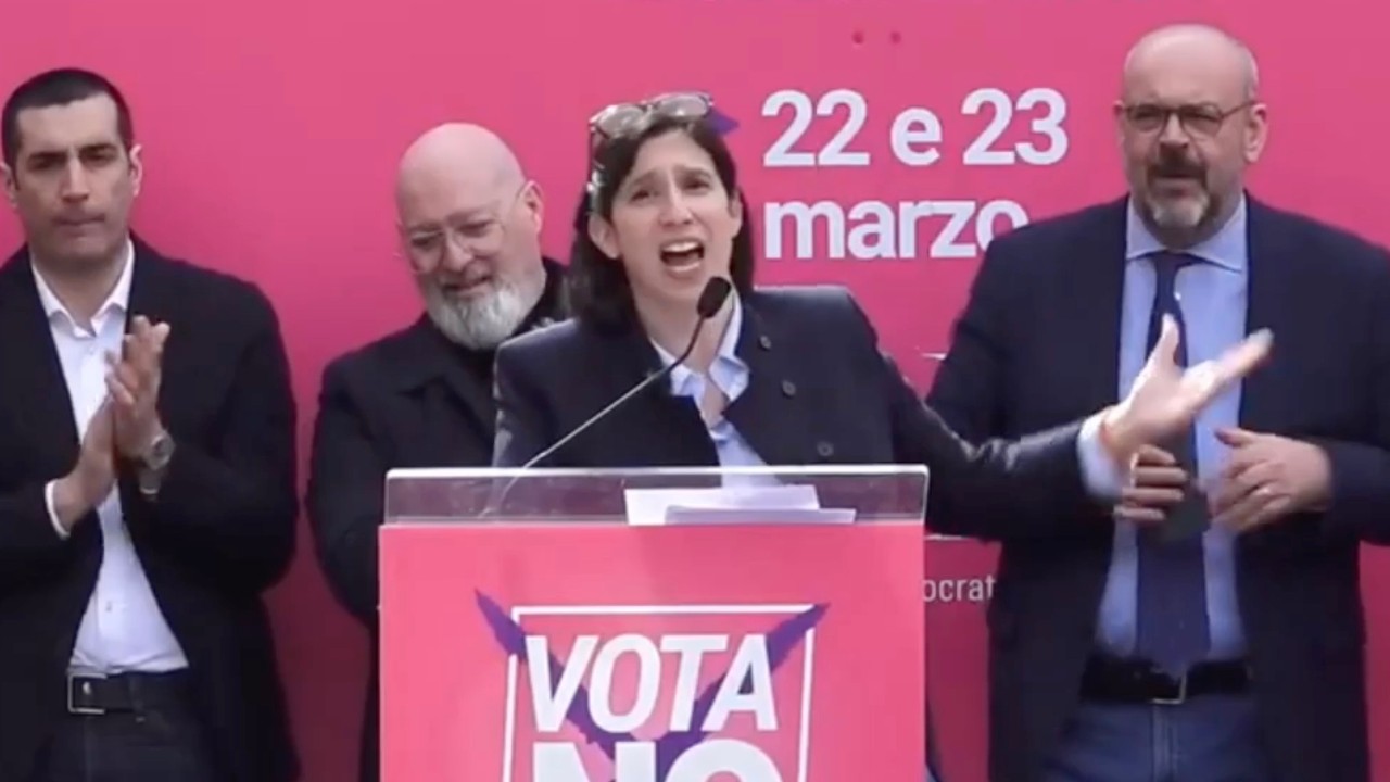 SCHLEIN: "L'AVETE SENTITO NORDIO? DICE CHE LA RIFORMA SERVIRÀ ANCHE A NOI? NON VOGLIAMO CHE CI SERVA