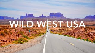 WILD WEST USA: Road Trip Nevada, Arizona & Utah - All National Parks 4K