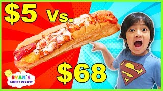 $5 Sandwich Vs.  $68 Sandwich!!! Worth it??????