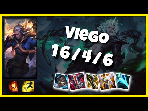 Viego vs Syndra KOREAN Challenger MID (16/4/6) - v11.4