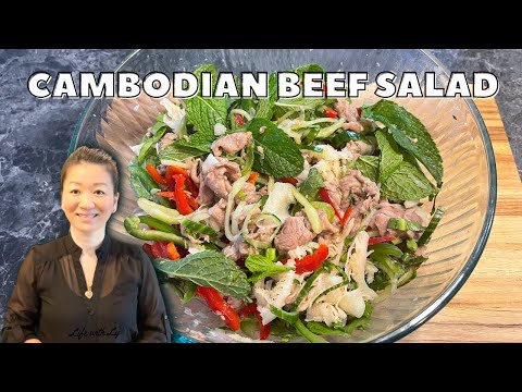 Cambodian Beef Salad || Life with LY