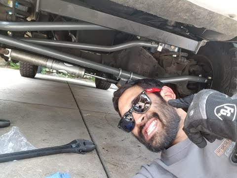 2ND GEN RAM 2500 SYNERGY TRACKBAR & HD Steering INSTALL 2001 Cummins
