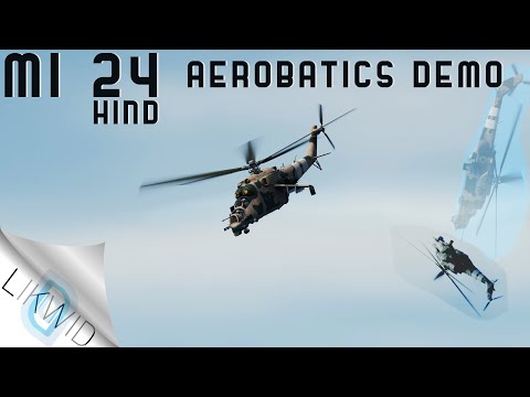 MI 24 Hind - Aerobatics Demo - DCS 2.7