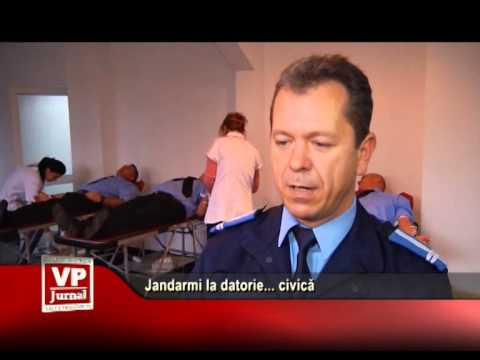 Jandarmi la datorie… civică