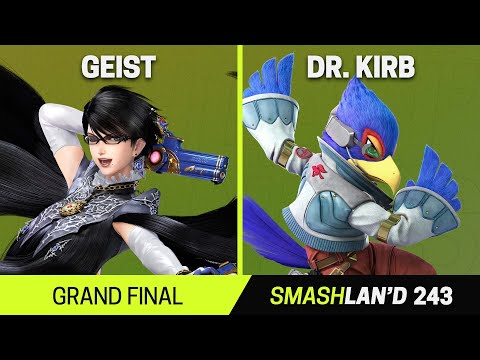 SmashLAN'd 243 Grand Final - Geist (Bayonetta) vs Dr. Kirb (Falco) - SSBU Tournament