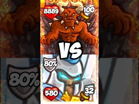 Kingdom Rush - Sir Gerald vs Moloch